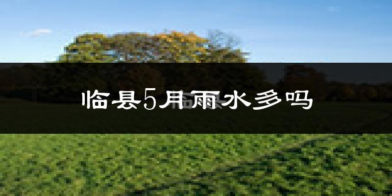 临县5月雨水多吗?