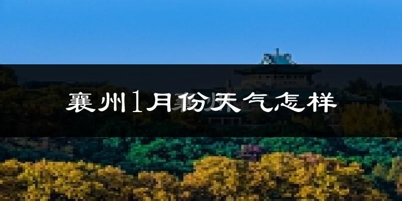 襄州1月份天气怎样?襄州一月冷吗?