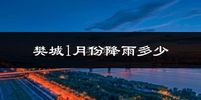 樊城1月份降雨多少?