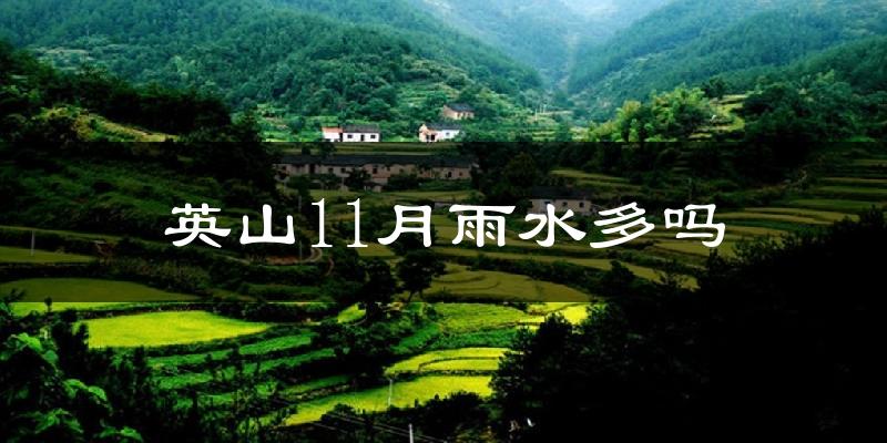 英山11月雨水多吗?