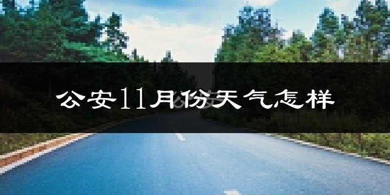 公安11月份天气怎样?公安十一月冷不冷?