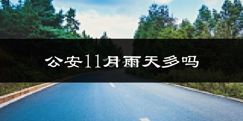 公安11月雨天多吗?