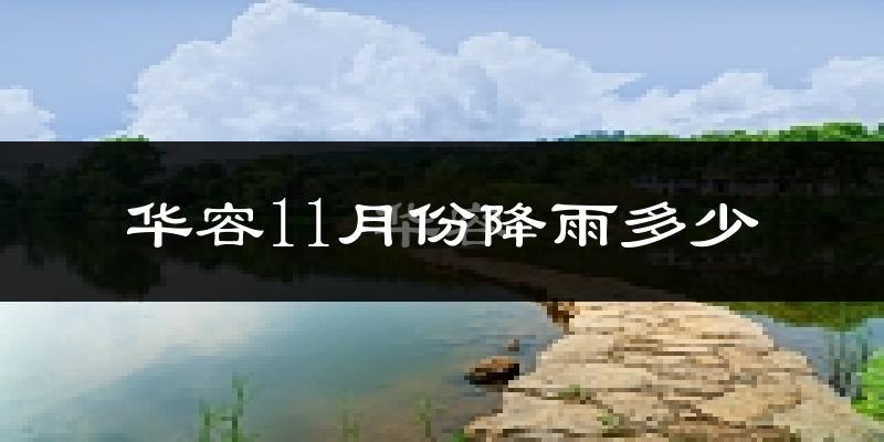 华容11月份降雨多少?