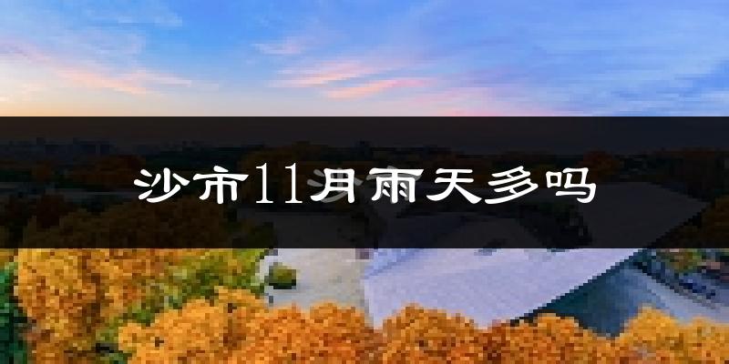 沙市11月雨天多吗?