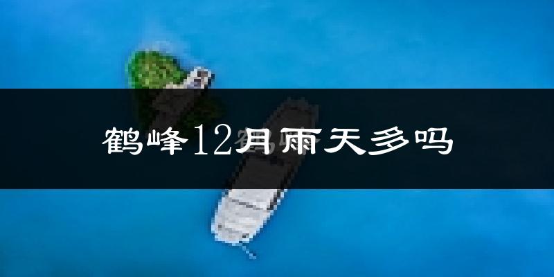 鹤峰12月雨天多吗?