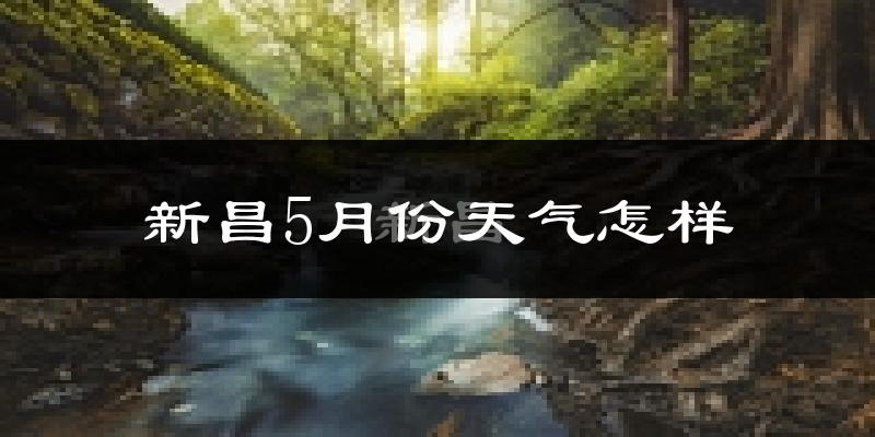 新昌县5月份天气如何?会很热吗?