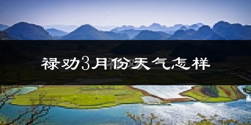 禄劝彝族苗族自治县3月份天气如何?冷热情况怎么样?